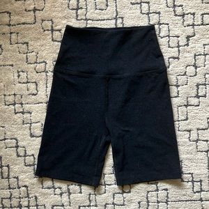 Beyond Yoga Black Bike Shorts